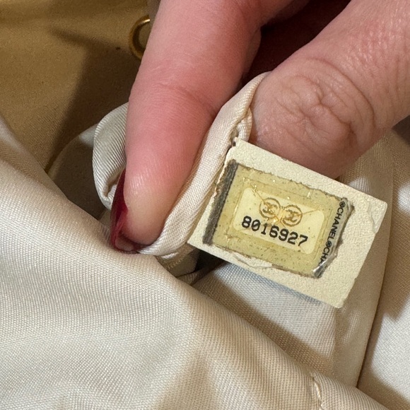 Chanel Vintage Travel Line Tote – Pink, authentic - Picture 15 of 17